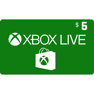 Xbox Gift Card $5.00 USA (Instant Delivery) - Xbox Gift Card Gift Cards ...