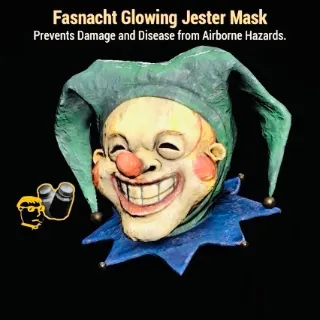 Glowing Jester Mask