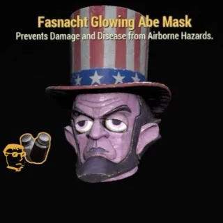Glowing Abe Mask