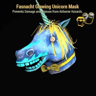 Glowing Unicorn Mask
