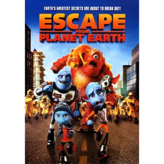 Escape From Planet Earth (2013) HDX Instant Delivery Vudu ONLY