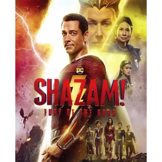 Shazam! Fury of the Gods (2023) HDX MA Instant Delivery