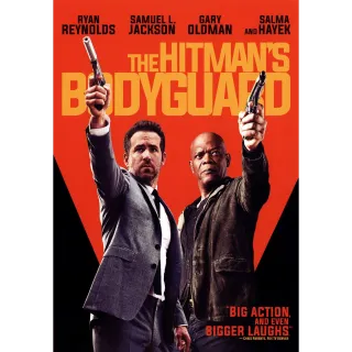 The Hitman's Bodyguard (2017) HDX Instant Delivery via Apple TV, Vudu or Google Play