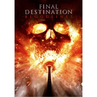 Final Destination : Bloodlines (2025) HDX MA Instant Delivery