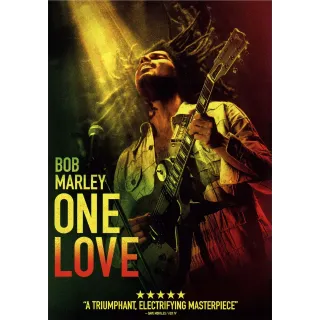 Bob Marley: One Love (2024) HDX Instant Delivery via Apple TV or Vudu