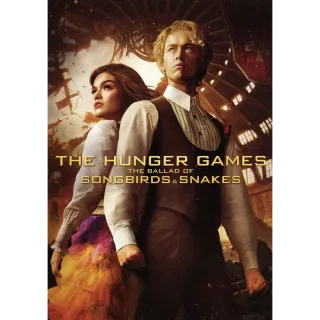 The Hunger Games: The Ballad of Songbirds and Snakes (2024) HDX Instant Delivery via Apple TV or Vudu