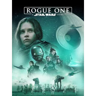 Rogue One: A Star Wars Story (2016) HDX MA Instant Delivery