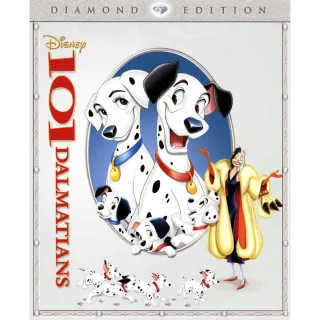 101 Dalmations (Diamond Edition) (2015) HDX MA Instant Delivery