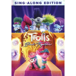 Trolls Band Together (Sing Along Edition) (2024) HDX MA Instant Delivery