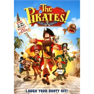 The Pirates! Band of Misfits (2012) SD MA Instant Delivery