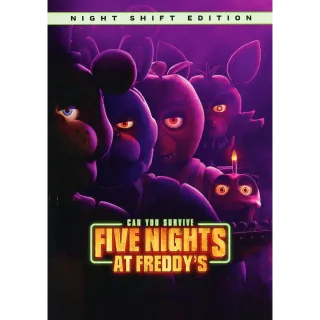 Five Nights At Freddy's (Night Shift Edition) (2023) HDX MA Instant Delivery