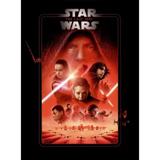 Star Wars: The Last Jedi (2017) HDX MA Instant Delivery