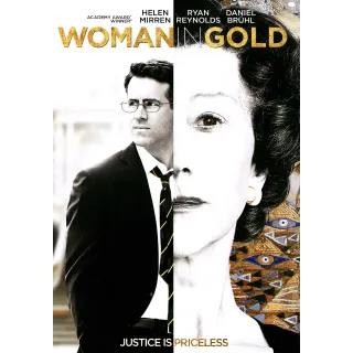 Woman in Gold (2015) HDX Instant Delivery Vudu ONLY