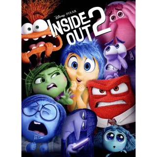 Inside Out 2 (2024) HDX MA Instant Delivery