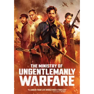 The Ministry of Ungentlemanly Warfare (2024) HDX Instant Delivery via Apple TV or Vudu