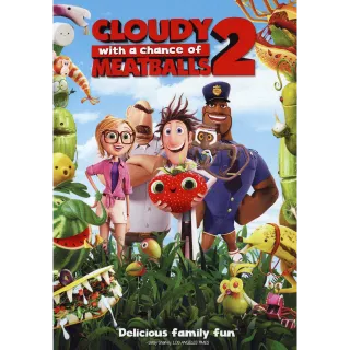 Cloudy With a Chance of Meatballs 2 (2014) SD MA Instant Delivery