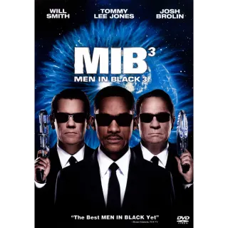 Men in Black 3 (2012) SD MA Instant Delivery