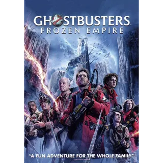 Ghostbusters: Frozen Empire (2024) SD MA Instant Delivery