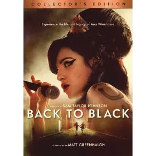 Back to Black (Collector's Edition) (2024) HDX MA Instant Delivery