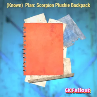 Scorpion Plushie Backpack