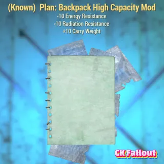 Backpack High Capacity Mod