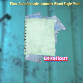 Auto Grenade Launcher Blood Eagle Paint