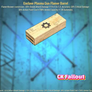 Enclave Plasma Gun Flamer Barrel