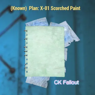 X-01 Scorched Paint
