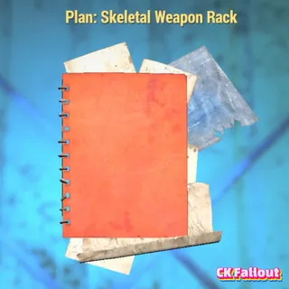 Skeletal Weapon Rack