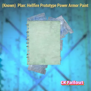 Hellfire Prototype Power Armor Paint