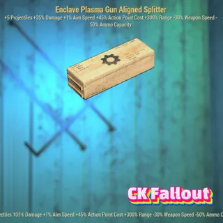 Enclave Plasma Gun Aligned Splitter