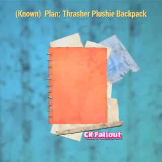 Thrasher Plushie Backpack