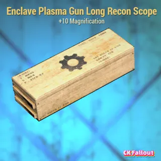 Enclave Plasma Gun Long Recon Scope