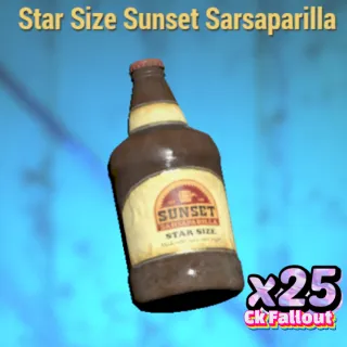 Star Size Sunset Sarsaparilla