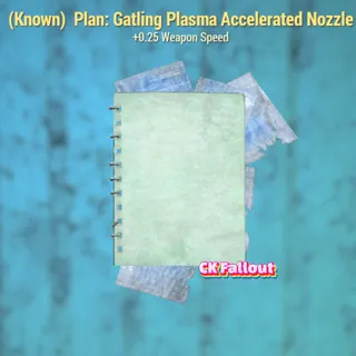 gatling plasma accelerated nozzle