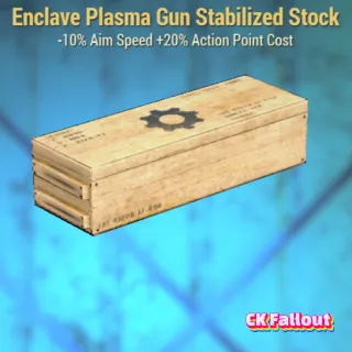 Enclave Plasma Gun Stabilized Stock