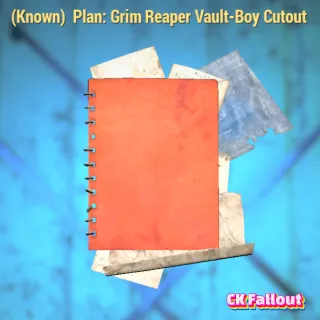 Grim Reaper Vault-Boy Cutout