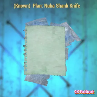 Nuka Shank Knife