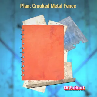 Crooked Metal Fence