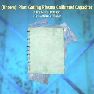 Gatling Plasma Calibrated Capacitor