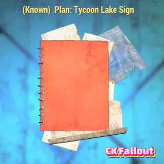 Tycoon Lake Sign