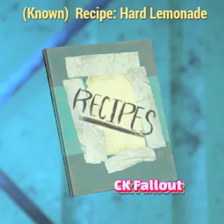 Hard Lemonade & Lemonade Recipe