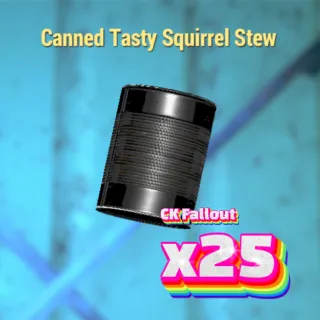 Canned Tasty Squirrel Stew x25