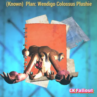 Wendigo Colossus Plushie