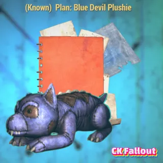 Blue Devil Plushie