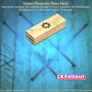 Enclave Plasma Gun Flamer Barrel