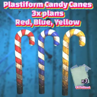 Plastiform Candy Canes