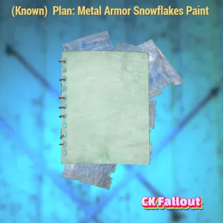 Metal Armor Snowflakes Paint