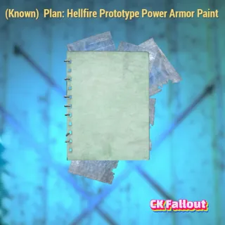 Hellfire Prototype Power Armor Paint