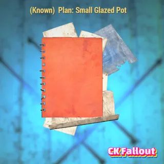Small Glazed Pot